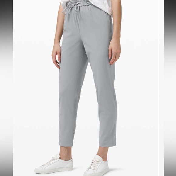 lululemon athletica Pants - Lululemon Keep Moving Pant 7/8 High-Rise, Rhino Gray Size 8